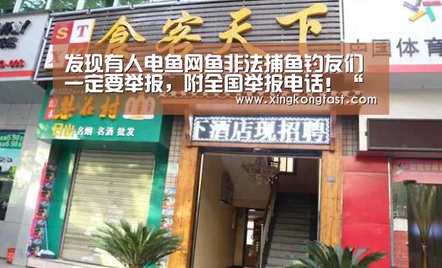 发现有人电鱼网鱼非法捕鱼钓友们一定要举报,附全国举报电话!“星空视讯”(图1) 星空下载